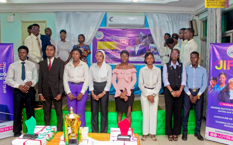 Parakou/à l’occasion du 36ᵉ anniversaire de la conférence des forces vives de la nation : Esprit juriste Ong outille des jeunes sur la démocratie et la “vision bénin 2060 Alafia”